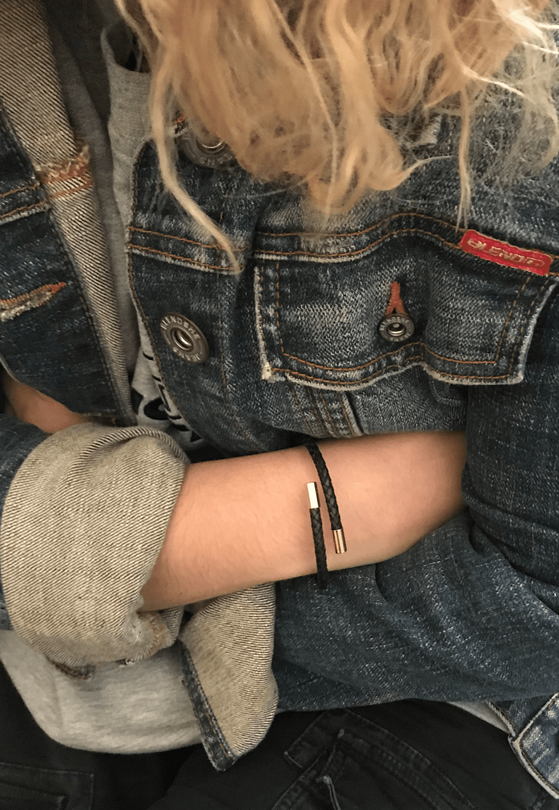 Bracelet cuir tresse camel pour Homme : vente directe du fabricant Taille  21cm